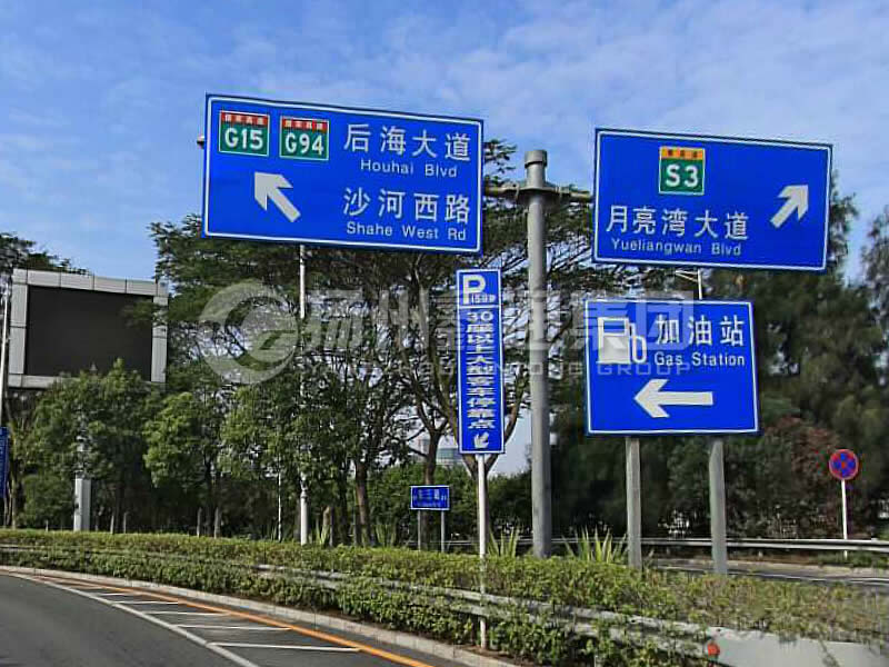 BZG-009，交通標(biāo)志桿，T型交通標(biāo)志桿