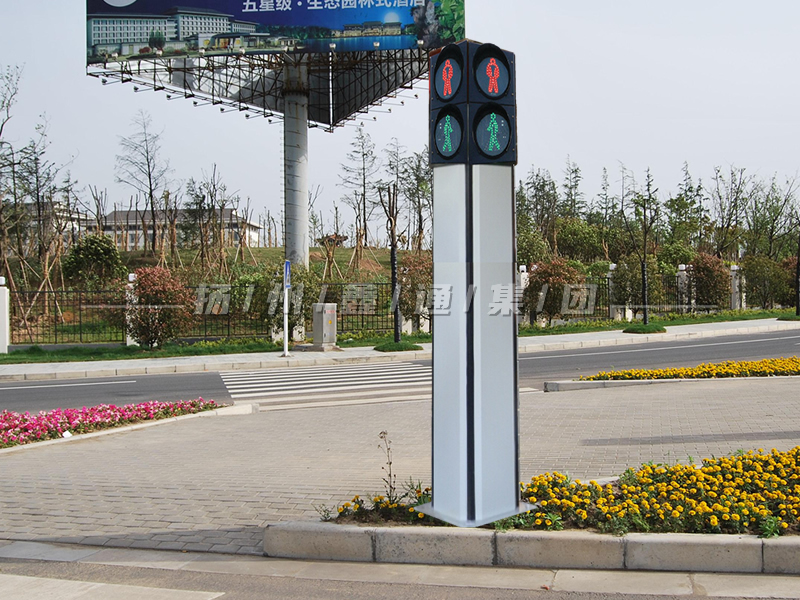 YTH302-7L-RX，一體化雙面人行燈